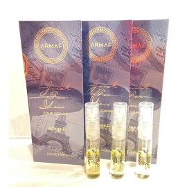Armaf 3X Armaf Just For You Men Sample Vial *Eau De Parfum* Spray On Card