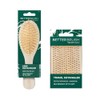 EcoTools Travel Hairbrush Bundle, Detangle & Smooth Hair On-The-Go, Brushes
