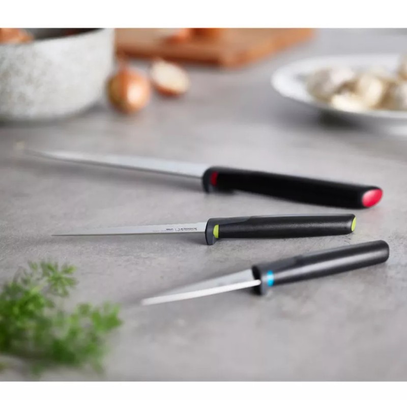 Joseph Joseph Set 3 Cuchillos Acero Inoxidable Japonés Y Protector