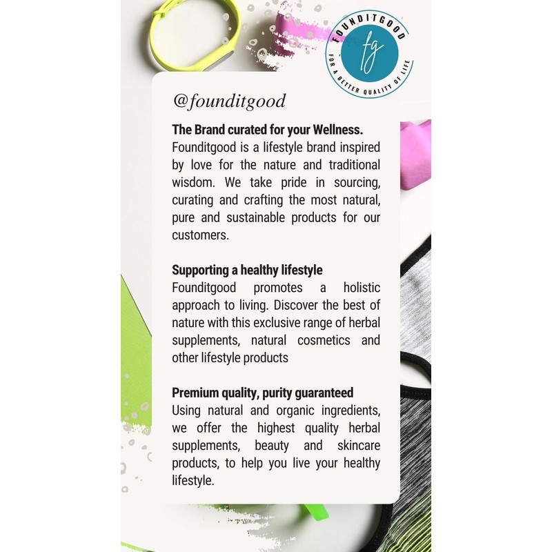 FounditGood FounditGood Karpooravalli Tea (Plectranthus amboinicus/Indian Borage) – 100% Natural
