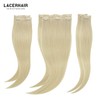 Lacer Hair Ultra Seamless Real Hair Extensions Clip in Human