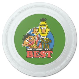 GRAPHICS & MORE Sesame Street Bert and Ernie Friendship Level: Best Novelty 9" Flying Disc