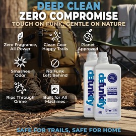 Laundry Detergent 62 Load/37.7 FlOz (2-Pack). 'Free & Clear' Liquid Laundry Detergent- Sensitive Skin. 'ProvenSafe' Laundry Soap Washing Detergent w/Odor & Stain Remover for Activewear & All Fabrics