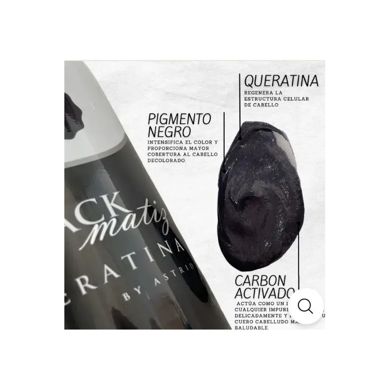 2 Keratina Black Matiz Jehesmipa 500 Ml