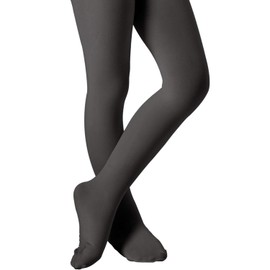 DIPUG - Mallas de ballet para niñas y niñas, mallas de ballet gruesas y suaves con pies para niños, negro, (Black - 1 Pack), 3-5 Años