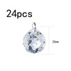 ToBeIT 24 x Crystal Sun Catchers Conjures Light Reflections Decorative