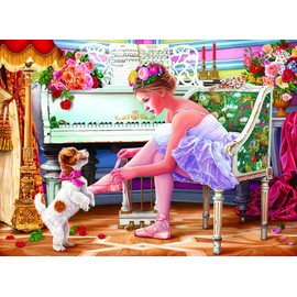 Anatolian Puzzle - Ballerina and her Puppy, 1000 Piece Jigsaw Puzzle, 1115, Multicolor