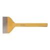 KS Tools 162.0173 Jointing chisel, flat, oval, 250x70mm