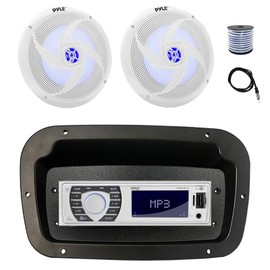 Pyle Marine Radio, Adapter,Spa Bezel,Antenna,