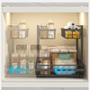 Extendable Telescopic Drawer, Kitchen Organiser for Sink and Kitchen Shelf,