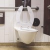 Toilet WC Seat Buffer Set Toilet Seat Bumper Noise Dampening