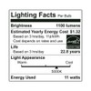 Euri Lighting EA19-11W2050eG-2 2-Pack LED A19 Bulb, Dim, 11W (75W)