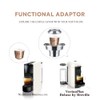 Sesama Reusable Coffee Pods Adapter Stainless Steel Converter Holder Compatible