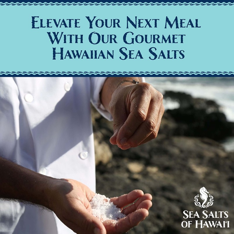 Sea Salts Of Hawaii Uahi Black Hawaiian Sea Salt, 4.5