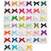 Italian Options Satin Craft Bows 100-Piece Pack, 3 cm Bow