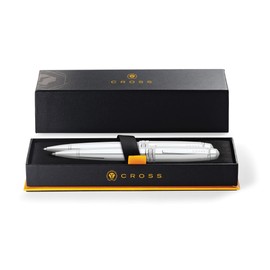 Cross Bailey Polished Chrome Ballpoint Pen & 0.7mm Pencil