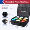 QYILUARE Case Only | Heavy-Duty Water-Resistant Bocce Ball & Tennis