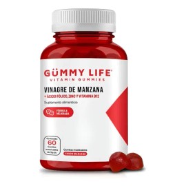 Gummy Life Gomitas De Vinagre De Manzana B12, Zinc Y Mas