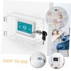 TEHAUX 1 Set Thermostat Lock Box Protective Cover for Thermostats