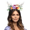 Boland 50031 - Headband Fantasy, Natural Goddess, Flower Wreath, Accessory