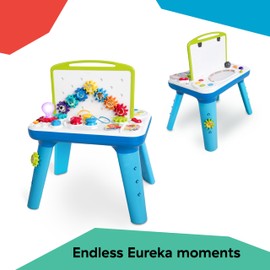 Baby Einstein Curiosity Table Activity Table Toddler Toy & Play Table, with Lights and Melodies, Montessori & STEAM Inspired, Ages 1, 2, 3, 4+
