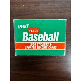 1986-1990 Fleer Update/Mini Sets - 1987 Fleer Baseball Update Set