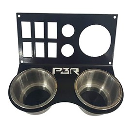 PBR Products fits Honda Pioneer 1000 3" Radio Hole for Boss Radio 6 switch 2 power oulet Volt holes