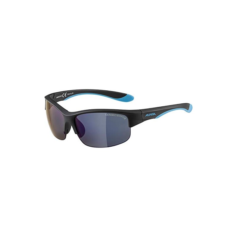 ALPINA FLEXXY YOUTH HR Mirrored and Shatterproof Sunglasses with 100%