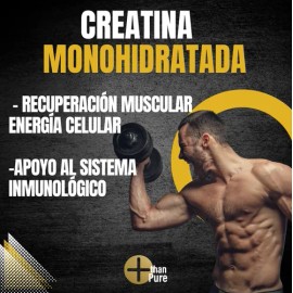 Creatina Monohidratada  Glutamina 1 Kg Cu More Than Pure                                                                                              