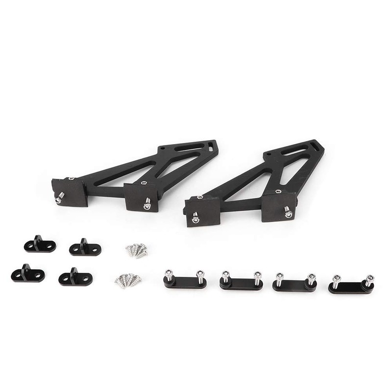 TKSE Spoiler Mounting Brackets, Universal Car CNC Aluminium Alloy Rear