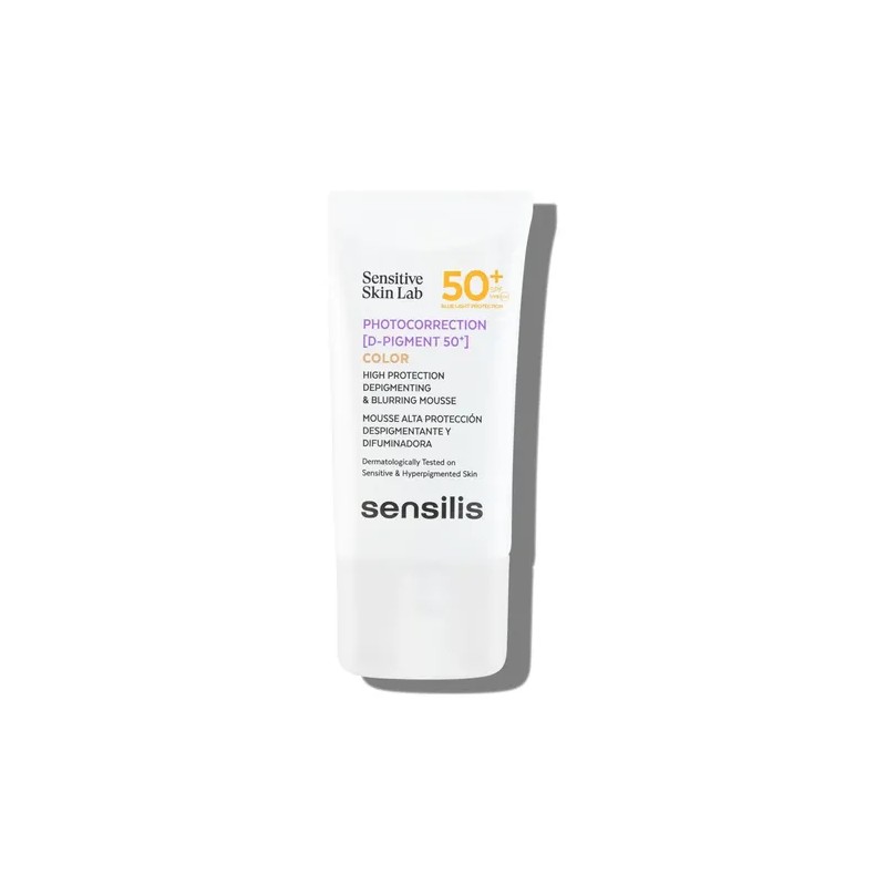 Sensilis Photocorrection Pigment Spf50 Color 40ml Momento Aplicación Día Tipo