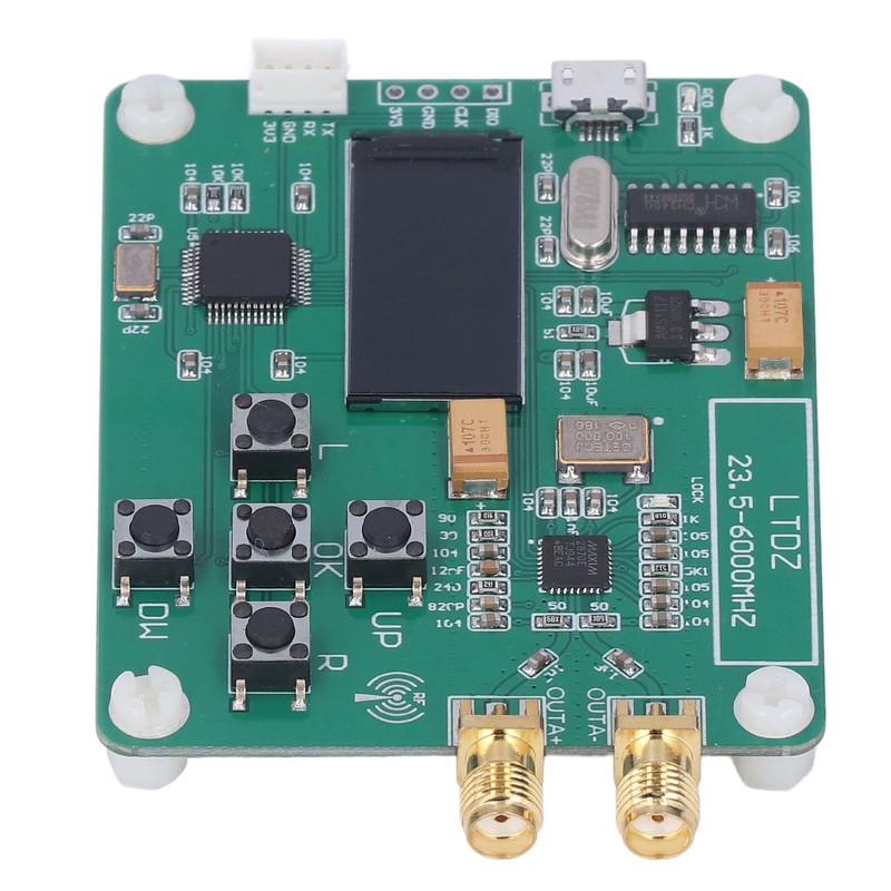 Signal Source Module Generator Board 23.5‑6000MHz Electronic Component USB 5V