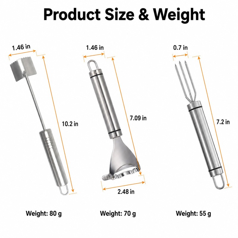 Corn Peeler for Corn on the Cob, 2026 Upgraded 3PCS