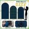 3 Pcs Tartan Arch Backdrop Cover Buffalo Plaid Baby Shower
