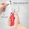 REXBETI 4-Pack Folding Pocket Utility Knife Quick-change SK5 Box Cutter
