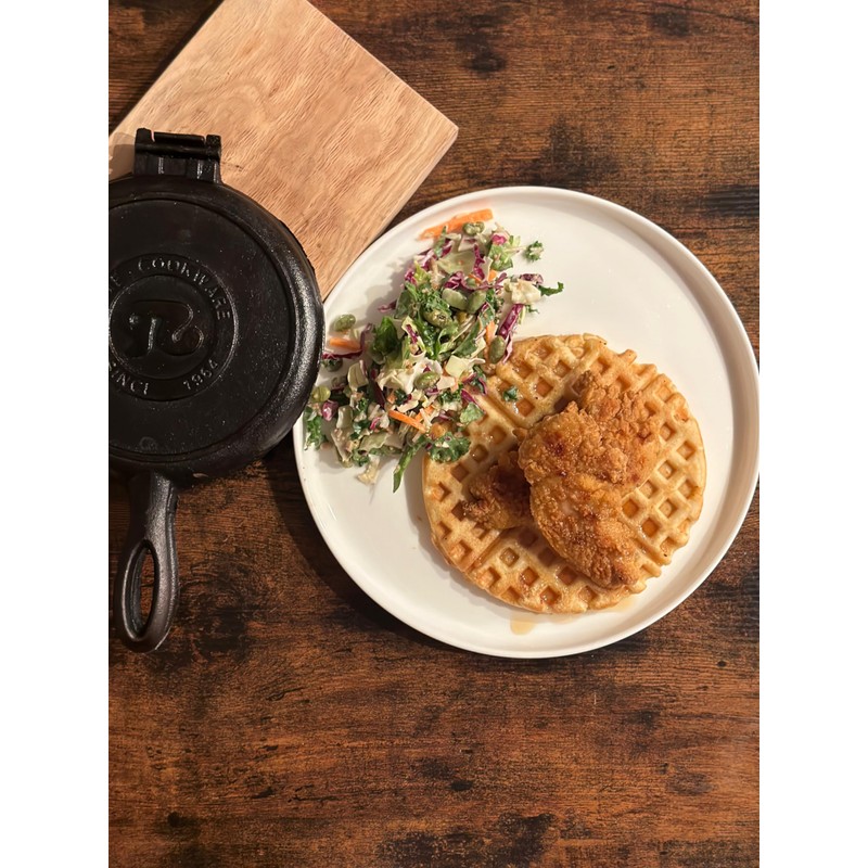 Rome's #1100 Old Fashioned Waffle Iron, Cast Iron