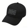 Union Jack Patch, 3D PVC Hook & Loop for Rucksacks,