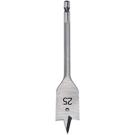 Trend Snappy 30mm Diameter Flat Bit with Centre Point & Cutting Spurs for Fast Drilling In Timber, SNAP/FB/30