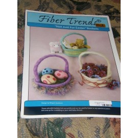 Fiber Trends Knitting Pattern Felted Not Just for Easter Basket FT-232