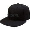 Men's Doors Logo Snapback Baseball Cap Adjustable Black