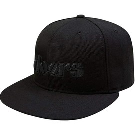 Men's Doors Logo Snapback Baseball Cap Adjustable Black