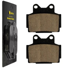 Caltric Rear Brake Pads for Yamaha FZ600 1986-88 / FZR400 88-90 / XJ600S Seca II 1992-98