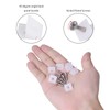 Pack of 100 Back Wall Connectors, Drawer Wedges, Shelf Brackets,