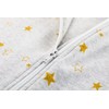 Owlivia Baby Organic Cotton Sleeping Bag with 2-Way Zipper, Unisex