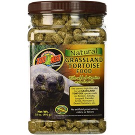 Zoo Med Natural Grassland Tortoise Food 35 oz - Pack of 4