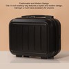 14in Cosmetic Bag Case ABS Delicate Fashionable Travel Toiletry Makeup