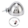 Motorcycle Headlight Bracket Waterproof Rust Proof Silver Universal Fit For