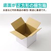 Earth Cardboard ID0751 Cardboard, 60 Size, Cube, White, 5 Pieces,