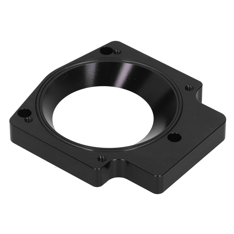 4in Intake Manifold Throttle Body Adapter Aluminum Alloy Spacer Fit