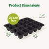 Gardener's Supply Company Natural Rubber 20 Cell Seed Starting Tray